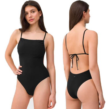 Strój kąpielowy jednoczęściowy 4F F022 kostium z wycięciem na plecach