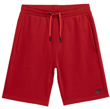 Spodenki męskie 4F M156 dresowe szorty czerwone