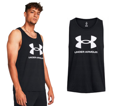 Koszulka bez rękawów Under Armour 1382883 001 TANK TOP czarny