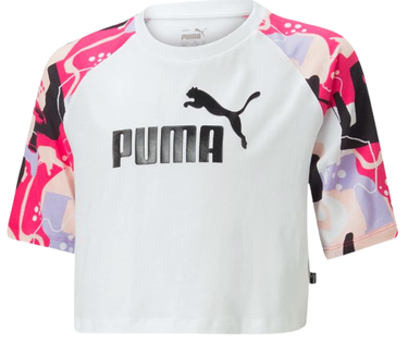 Dziewczęca koszulka PUMA 673507 02 crop top