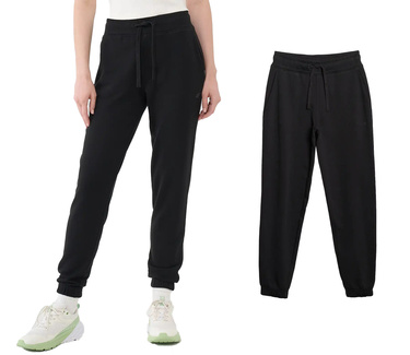 Spodnie damskie dresowe 4F F1138 joggery bawełniane