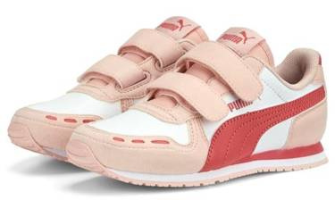 Buty sportowe PUMA 383730 09 na rzepy różowe