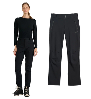 Spodnie sportowe 4F F0988 Trekkingowe w góry czarne