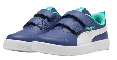 Buty sportowe PUMA 397642 10 Sneakersy na rzepy niebieskie