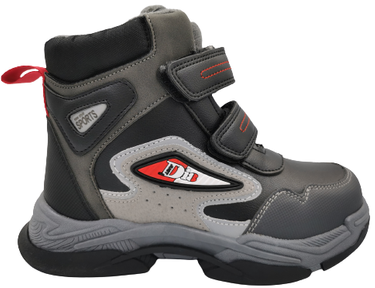 Buty zimowe dziecięce A4134 trapery czarne