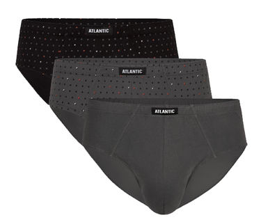 Slipy bielizna męska Atlantic 3MP-101/06 khaki