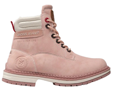 Trapery damskie CROSS JEANS EE2R4004C botki trzewiki