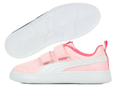 Buty sportowe PUMA 371543 25 na rzepy róż