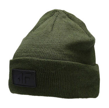 Czapka zimowa 4F M272 43S wywijana khaki