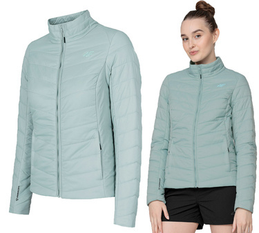 Kurtka damska pikowana 4F KUDP060 puchowa bez kaptura