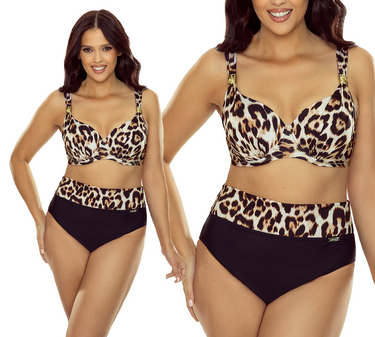 Strój kąpielowy Gabbiano ELENA-DX,02 024 bikini panterka
