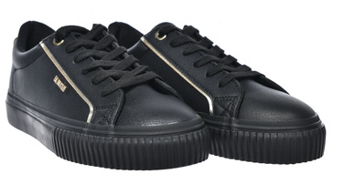 Trampki damskie BIG STAR SS274025 z eko skóry czarne