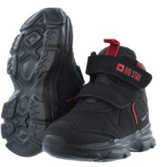 Buty zimowe BIG STAR II374097 czarne trapery