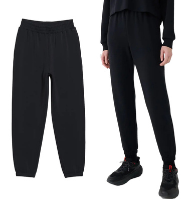 Spodnie dresowe damskie 4F F1010 z modalem czarne