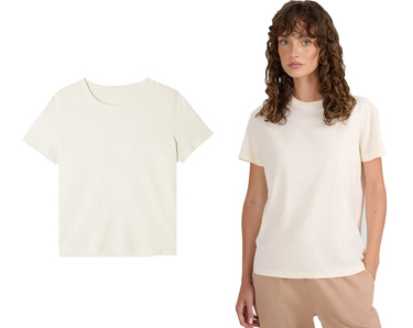 Koszulka damska 4F F2970 12S 100% bawełna gładka