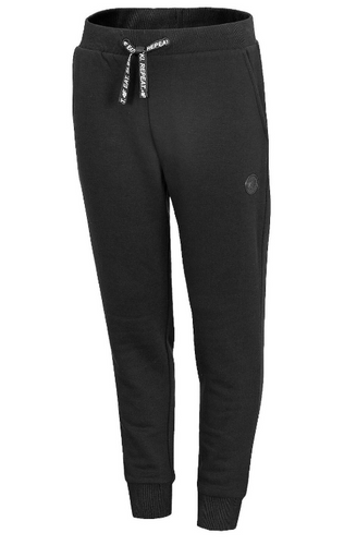 Spodnie chłopięce dresowe 4F JSPMD007 czarne