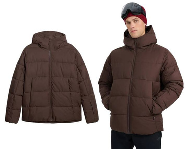 Kurtka męska 4F narciarska M0788 brązowa
