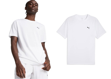 T-shirt męski PUMA koszulka sportowa 682542 02 biała