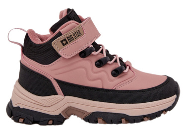 Trapery śniegowce dziewczęce BIG STAR SS374011 ocieplane róż