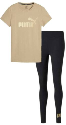 Zestaw sportowy damski PUMA koszulka i legginsy