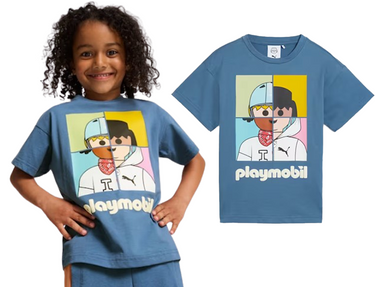 Koszulka dla małych dzieci PUMA t-shirt PLAYMOBIL 627394 24