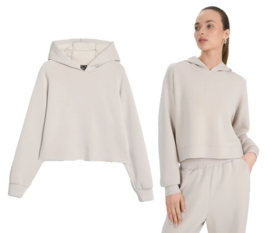 Bluza damska dresowa 4F F1562 lekka i miękka beżowa