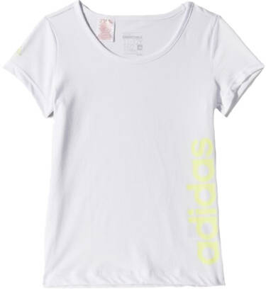 Koszulka dziewczęca ADIDAS S21142 biała 110