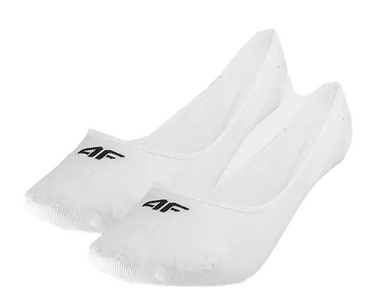 Skarpety damskie 4F niskie stopki F472 białe 2 pak