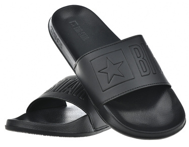 Klapki męskie BIG STAR OO174030 sportowe wsuwane czarne