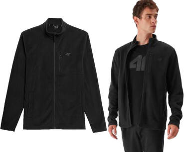 Rozpinany polar męski 4F M122 ze stójką