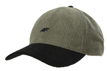 Czapka z daszkiem sztruksowa 4F U313 na lato