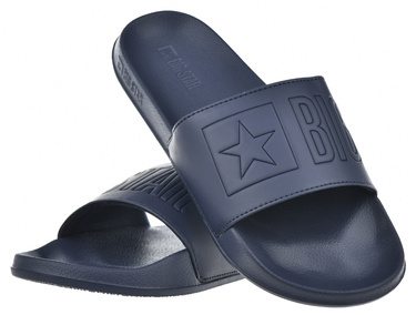 Klapki męskie BIG STAR OO174031 sportowe wsuwane granat