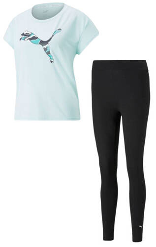 Zestaw damski sportowy PUMA koszulka i legginsy