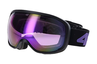 Gogle narciarskie dla dzieci 4F snowboardowe U042 z filtrem UV