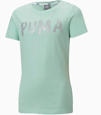 T-shirt dziewczęcy PUMA 581360 32 miętowy