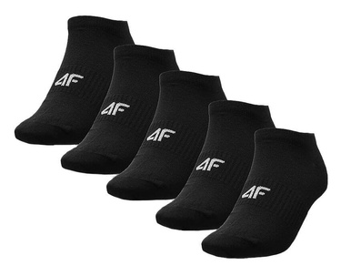 Skarpety damskie 4F F475 stopki 5 par czrane