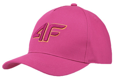 Czapka z daszkiem na lato 4F F246 bejsbolówka róż