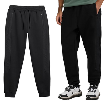 Spodnie męskie bawełniane 4F dresy ze wstawkami M1252 Joggery