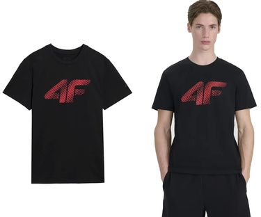 Koszulka męska 4F M2257 t-shirt bawełniany z logo