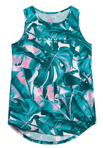 Koszulka bez rękawów 4F F394 Top w liście