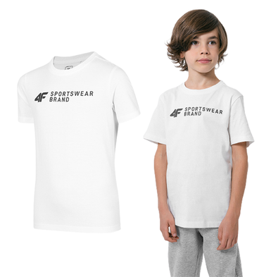 T-shirt chłopięcy 4F bawełna Z22 JTSM003