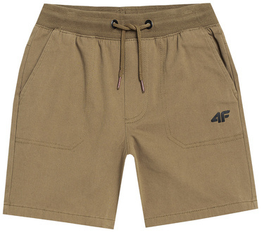 Spodenki chłopięce 4F M050 szorty casual beżowe