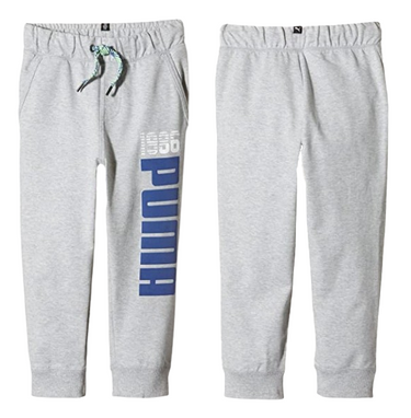 Spodenki chłopięce PUMA za kolano rybaczki bawełniane szare 152