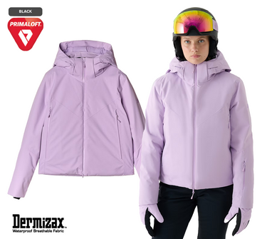 Kurtka narciarska 4F PREMIUM F582 Membrana 20000 fioletowa ciepła XS