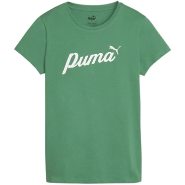 Koszulka na lato PUMA 679315 86 bawełniana zielona