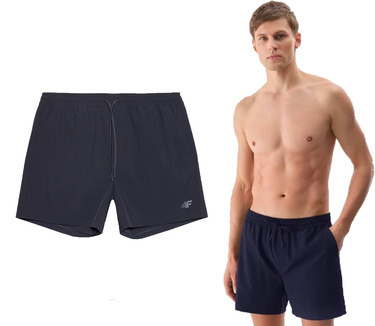 Szorty kąpielowe 4F M085 krótkie spodenki na plaże granat