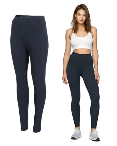 Legginsy damskie OUTHORN LEG600 z wysokim stanem granat