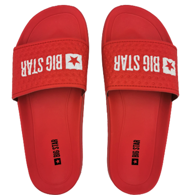 Klapki dziecięce BIG STAR GG374801 czerwone