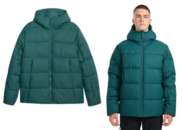 Kurtka narciarska 4F męska zimowa M0788 zielona