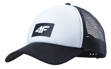 Czapka z daszkiem 4F z siatką U272 bejsbolowa czarna